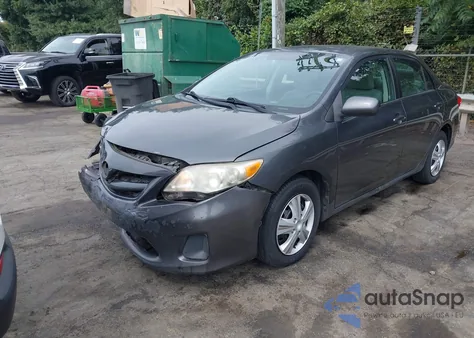 2011 Toyota Corolla Le из США, поврежденный, VIN 2T1BU4EE5BC569069